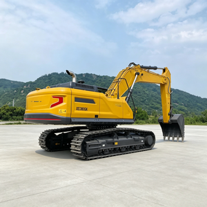 Excavatrice sur chenilles Kunbo XE380GK jaune, équipement de construction lourd, godet de 1,9 m, 254 kW haute efficacité, 38 500 kg - Product Image 3