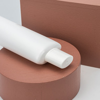 Tube cosmétique en plastique souple à toucher doux, forme ronde, 5 couches, isolation PE, pour crème BB, masque facial, soin de la peau, avec couvercle à visser à ouverture rapide, directement de l'usine