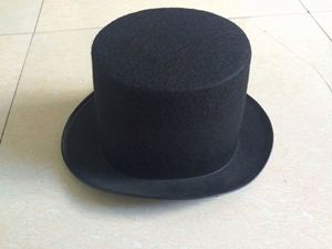 Sombrero Mágico Infantil Negro Hecho a Mano, 100% Algodón/Poliéster, con Logotipo Personalizado para Eventos, Suministro Directo de Fábrica - Product Image 4