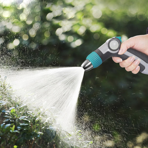 Pistola de agua de alta presión para lavado de coches, operación manual, cabezal de cobre, plástico gris, para lavado de coches en casa, riego de plantas, limpieza - Product Image 2