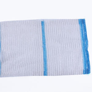 Hot Selling Eco-friendly PE <b>Potato</b> Cabbage Blue Stripe Raschel Mesh <b>Bag</b> - Product Image 3