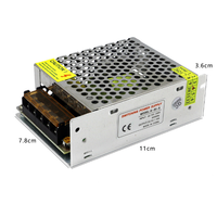 Fuente de Alimentación Conmutada AC/DC de 220V 110V 25w 40w 50w, 5V 5A 8A 10A para Tiras LED y Pantallas