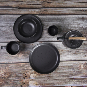 Saladier en céramique <span class=keywords><strong>Gratin</strong></span> Pâtisserie Chargeur Assiette Coupelle Vaisselle Théière Tasse Serveurs de Salade pour Restaurant pour Dessert Dîner - Product Image 5