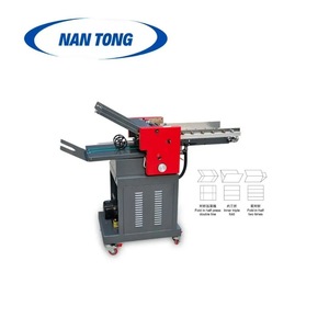 Machine à plier le papier Nantong 384 2000W semi-automatique pour l'emballage de boîtes en papier - Product Image 1