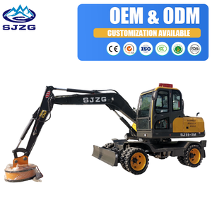 Excavadora de Ruedas Hyundai con Mandril Electromagnético, Cabina Confortable y Excelente Visibilidad, Excavadora de Ruedas de 40 km/h - Product Image 3