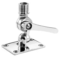 Mirror Polished 316 Stainless Steel Boat Antenna Base Mount For Sale