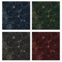 Tapis tissés à la machine, tuftés, pour hôtels, de mur à mur, en nylon, motif personnalisé, pour usage moderne, luxueux, de prière et commercial