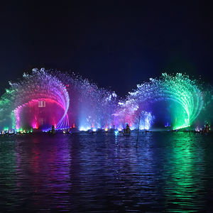 Dans müzik çeşmeler su gösterisi profesyonel su özellikleri üretim tedarikçisi açık su çeşmesi havuz Plaza otel için - Product Image 1