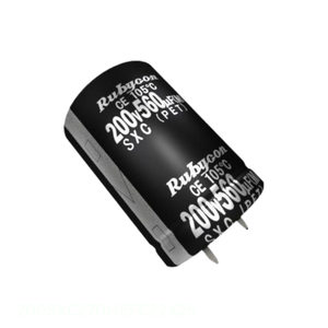 ตัวเก็บประจุ200SXC270MEFC22X25แบบมีรู270 uF 20% 200V - Product Image 1
