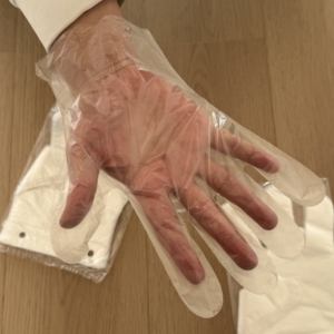 Gants jetables en plastique imperméables TPE HDPE PE pour l'alimentation et le nettoyage domestique, vente en gros d'usine - Product Image 4
