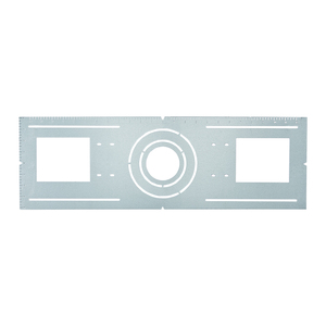 Piastra di Montaggio in Acciaio Zincato ComiLED con Bordo, Nuova Staffa per Installazione di Luci LED a Incasso - Product Image 1