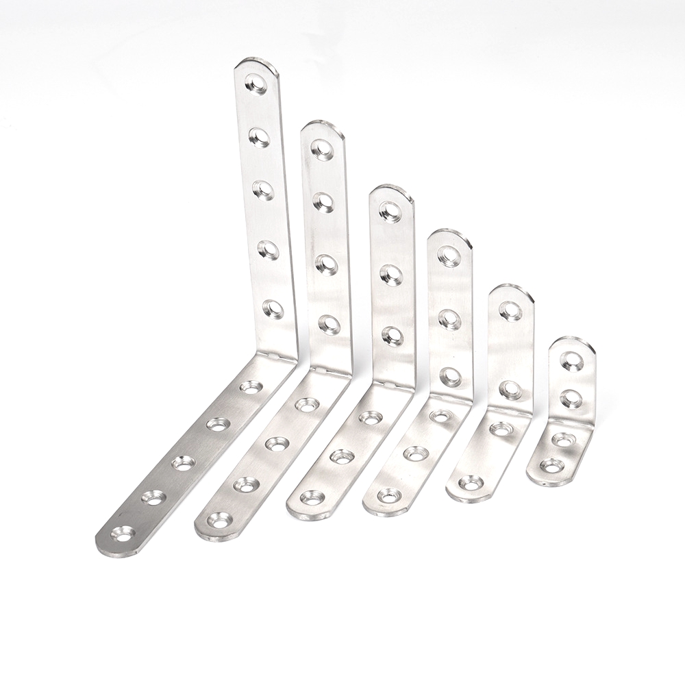 Угловой кронштейн из нержавеющей стали, прямоугольный L-образный кронштейн, соединение кронштейна