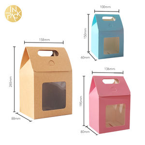 Cajas de Regalo Pequeñas de Lujo al por Mayor, Caja de Cartón <span class=keywords><strong>Elfbar</strong></span>, Caja de Regalo de Papel Kraft Blanco con Ventana - Product Image 3