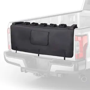 Tailgate Bike Pads, Tailgate Cover for Mountain Bikes Truck Bike Tailgate Pad with Tool Pockets