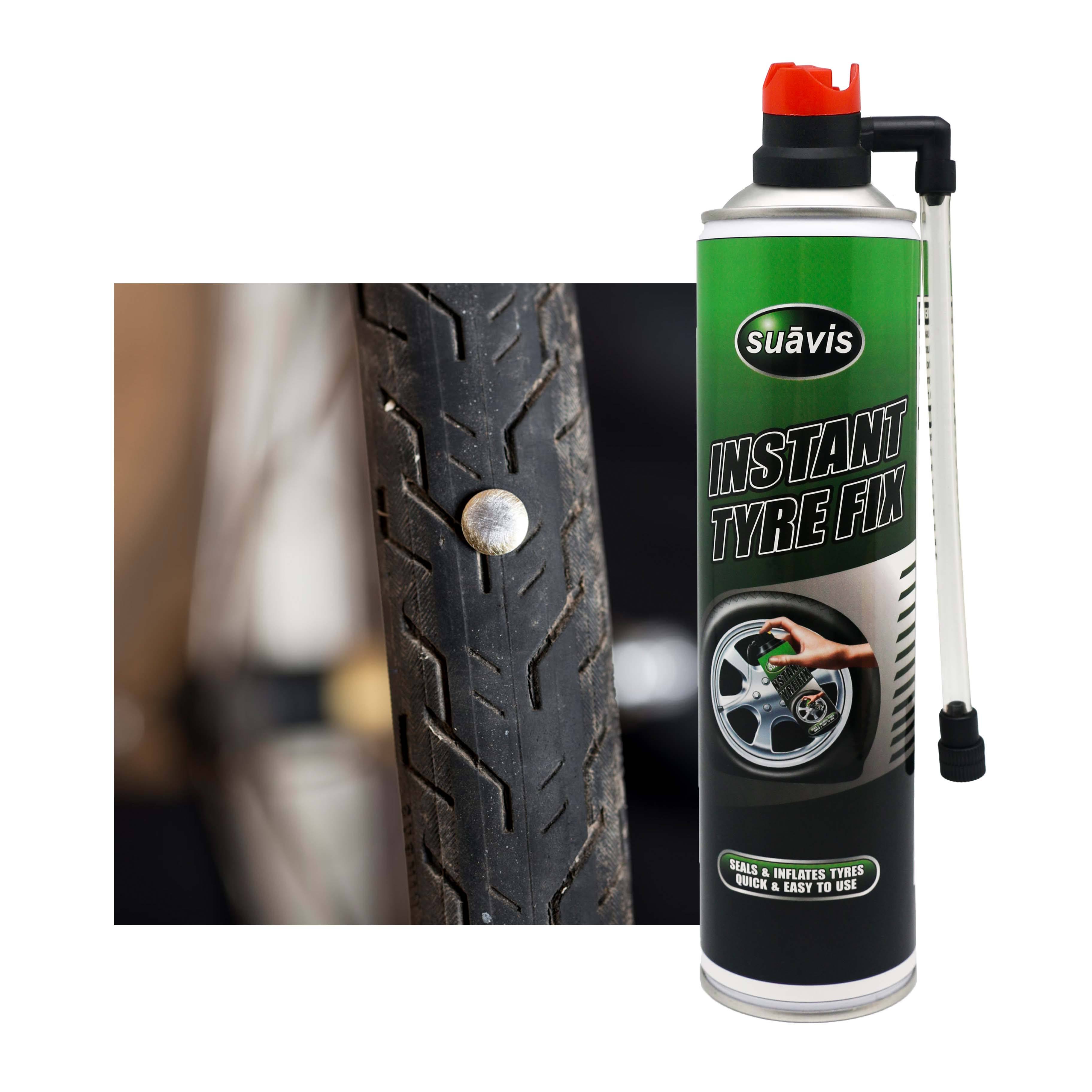 Instant Tire Repair with Industrial Heavy Duty Rubber Sealer