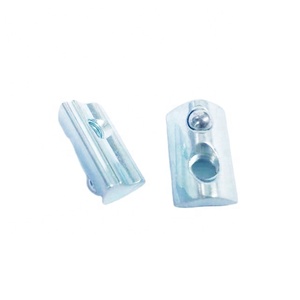 Accessoires pour profilés aluminium : Écrou élastique à 6 fentes M4 M5 M6, écrou à fente en T avec bille à ressort pour profilé aluminium <span class=keywords><strong>3030</strong></span> - Product Image 6