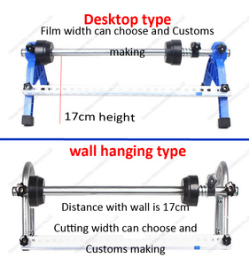 Distributeur de <span class=keywords><strong>film</strong></span> extensible de bureau Vinica avec support d'emballage de <span class=keywords><strong>film</strong></span> extensible mural - Product Image 5