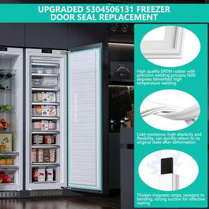 ปะเก็นประตูช่องแช่แข็ง5304506131เข้ากันได้กับชิ้นส่วนของ frigidaire, <span class=keywords><strong>crosley</strong></span>, KEN-more FFFH20F2QWF ตู้เย็น, FFFH20F2QWG - Product Image 3