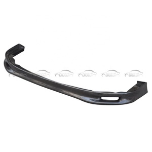 Nuevo Alerón Delantero Estilo S de Fibra de Carbono para Parachoques de Automóvil 1996-1998, Color Negro - Product Image 4