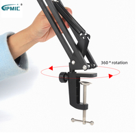 Supports et supports en porte-à-faux de bureau universels Support pour personne paresseuse Réglage à 360 degrés Support pour microphone de téléphone Support pour bras de caméra