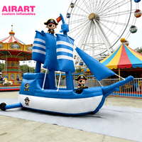 Bateau gonflable géant publicitaire pour plusieurs personnes, bateau gonflable géant pour accessoires de scène et canoë gonflable
