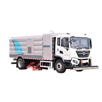 Camion balayeuse routière électrique pure Dongfeng 4x2, châssis 18 tonnes, nouvelle énergie, batterie CATL LFP, véhicule d'assainissement