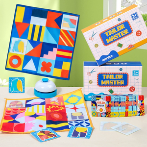 Juguetes de mesa de batalla cognitiva de colores innovadores de educación temprana al por mayor, juegos a juego, ropa, juguete de bricolaje, juego de maestro a medida - Product Image 6