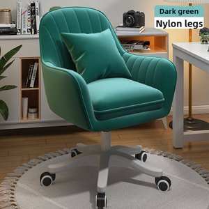 Kursi komputer putar, furnitur ruang tamu Modern nyaman dapat disetel dengan dudukan lembut - Product Image 4