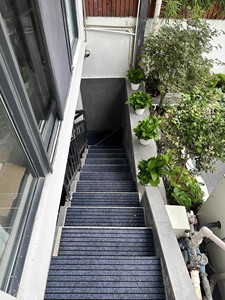 Tapis d'<span class=keywords><strong>escalier</strong></span> <span class=keywords><strong>en</strong></span> feutre sur mesure, absorbant la poussière, pour la décoration de la maison et de la villa, protection des marches – Fournisseur d'usine - Product Image 5