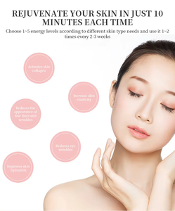 เครื่องยกกระชับผิวหน้าแบบพกพาขนาดเล็ก สำหรับใช้ในบ้าน ความเข้มข้นสูง โฟกัสอัลตราซาวด์ ลดเลือนริ้วรอย ยกกระชับใบหน้า เครื่องไฮฟู 7D อัลตร้าเมจ - Product Image 6