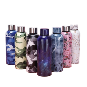 GZYSL, venta al por mayor, botella de agua de camuflaje para exteriores, boca pequeña, pintor, termo, vaso recto de acero inoxidable para coche - Product Image 2