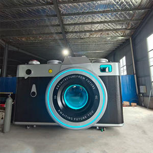 Kiosque rétro pour célébrités d'Internet, maison mobile en conteneur, maison de restauration rapide commerciale, café - Product Image 2