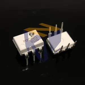 MOC3021M MERGULHO-6 Optoisolator Triac Output 4170Vrms 1 canal