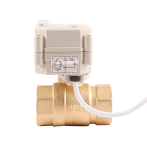 12V 24V DC 2ウェイ スマートミニRS485バルブ 電動モーター式 水制御流量アクチュエータ ABS電動ボールバルブ OEM IP67 1 - Product Image 4