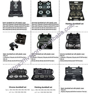 重量挙げプレート小穴ジムホームダンベル鋳鉄工場供給 - Product Image 4