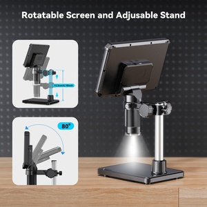 OEM/ODM di động công cụ sửa chữa kính hiển vi điện tử 7in Màn hình LCD 1080P 1200x kính hiển vi kỹ thuật số cho công nghiệp - Product Image 5