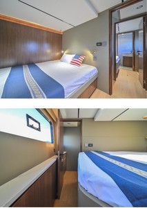 Luxe 55ft Commerciële Catamaran Glasvezel Zeejacht Ingebouwde Scheepsmotor Voor Sporttoerisme Passagiers Sightseeing Varen - Product Image 5
