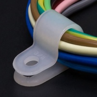 Pinces de câble en plastique de type R serre-câble en nylon pour organisateur de fil de câble