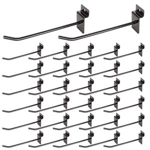 Tùy chỉnh Heavy-Duty 4 6 8 inch slatwall hiển thị Hooks kim loại/Thép cửa hàng hàng hóa Phụ kiện cho hiệu quả hiển thị - Product Image 5