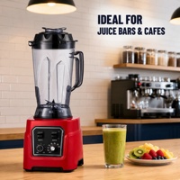 Mesin Pengolah Makanan Multifungsi 3.0L Blender Smoothie 2500W Motor Tembaga Murni Rumah Tangga 5-Kecepatan