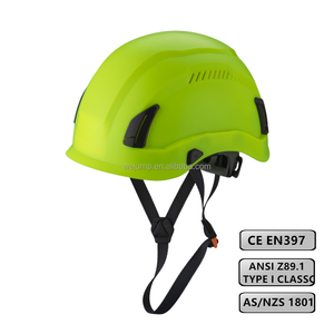 Casco de Seguridad WELTA con Certificación CE EN397 ANSI Z89.1 AS/NZS, Casco Rígido de ABS de Alta Calidad para la Construcción Industrial con Ranuras - Product Image 4