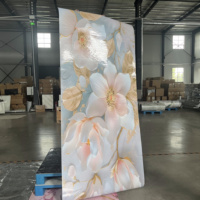 Autocollant mural géométrique en vinyle, autocollants muraux en PVC imperméables, panneaux muraux à coller et à décoller pour l'amélioration de la maison, vente en gros