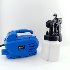 <span class=keywords><strong>Pistolet</strong></span> de pulvérisation électrique portable 110v 220v 800ml 650w HVLP de qualité industrielle, pression maximale de 0,2 bar, utilisation domestique, nettoyage, buse de 2,5 mm - Product Image 2