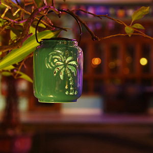 Lámpara Solar de Cerámica con Diseño de Flamenco, Luz LED para Jardín, Sensor de Luz Monocristalino, Alimentada por Energía Solar - Product Image 2