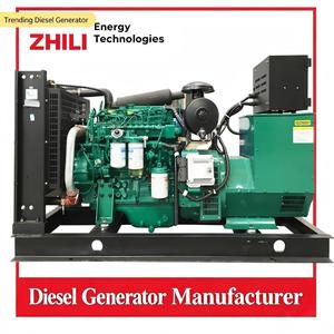 Generatore Diesel Industriale a Tipo Aperto 90kW, Alternatore Trifase, Generatore Elettrico Diesel Stazionario per Produzione <span class=keywords><strong>di</strong></span> Energia - Product Image 1