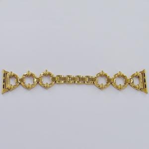 Correa de reloj de pulsera de cadena de oro de acero inoxidable de lujo de alto nivel para <span class=keywords><strong>Apple</strong></span> <span class=keywords><strong>Watch</strong></span> Band 38MM 40MM 41MM 42MM S10 46mm - Product Image 5