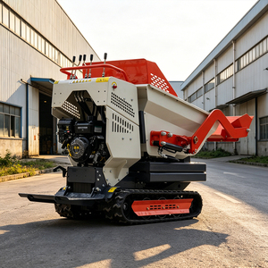 Mini-chargeuse sur chenilles 550 kg à chargement automatique, hydraulique, diesel, rotative, en promotion directe usine - Product Image 4