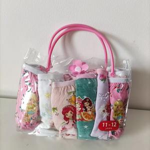 <span class=keywords><strong>Mutandine</strong></span> triangolari da <span class=keywords><strong>bambina</strong></span> in cotone a cartoni animati con 6 confezioni per bambine taglie 3T-12T - Product Image 2