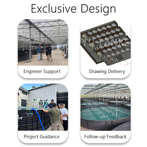 Sistema de Cultivo en Recirculación de Alta Densidad Industrial |   Sistema de Acuicultura de Recirculación Ecológico para Piscifactorías a Gran <span class=keywords><strong>Escala</strong></span> - Product Image 3