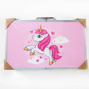 Vente en gros de coffret cadeau en aluminium Set de <span class=keywords><strong>dessin</strong></span> et de peinture Fournitures d'art Lot de 123 kits de <span class=keywords><strong>dessin</strong></span> de luxe pour adultes Artiste Débutants Enfants - Product Image 5